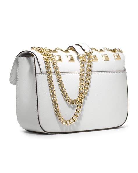 michael kors white sloan bag|michael kors sloan bag.